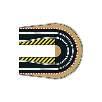 Dětské zboží Rozšíření trati SCALEXTRIC C8195 - Hairpin Curve Track Accessory Pack
