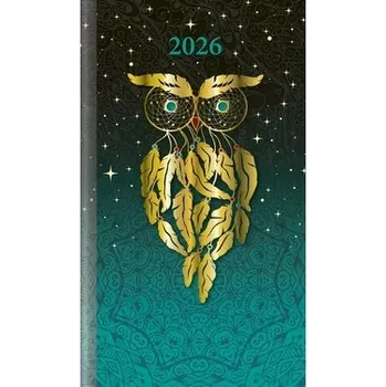Diář Kapesní diář 2026 - Art Lapač snů (A6)