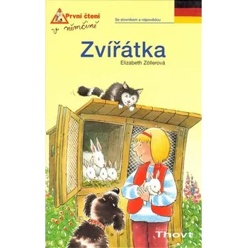Kniha Zvířátka - němčina