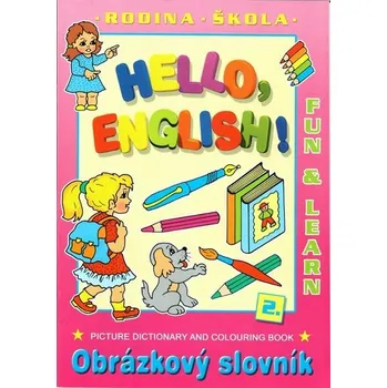 omalovánky Hello, English! 2. - Vymalovánky A4