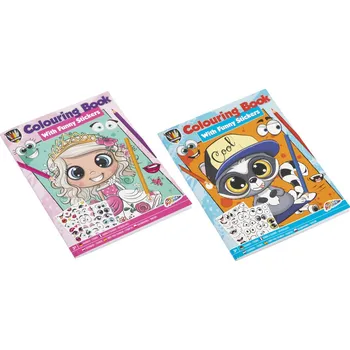 omalovánky Grafix Omalovánky A4, 24 listů - mix 2 motivů