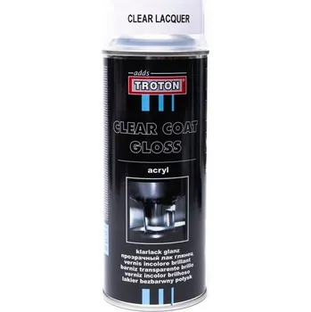 Barva ve spreji BEZBARVÝ akrylový lak ve spreji s leskem 400 ml TROTON 48