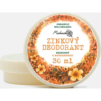 Medarek Zinkový deodorant mandarinka (Velikost: 30 ml)