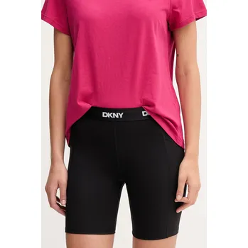 Dámské kraťasy Kraťasy Dkny dámské, černá barva, high waist, DP5S5239 99X, vel. XS