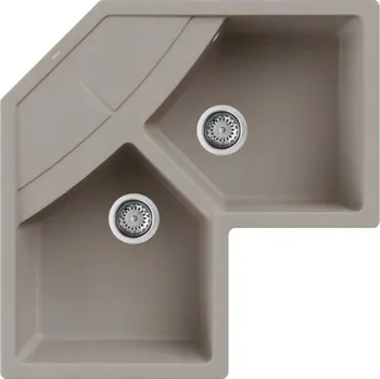 Granitový dřez Granitový dřez Elleci Unico Corner G43