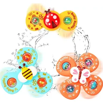 Hračka pro nejmenší Hhračka s přísavkou 3 ks