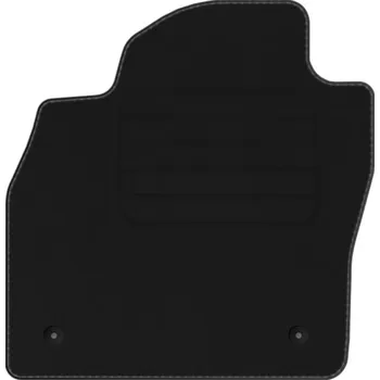 autokoberec Velurové autokoberce s upevněním v sadě Edecor