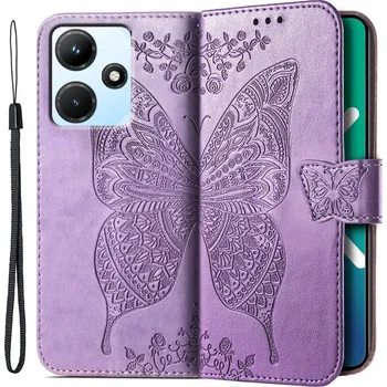 Pouzdro na mobilní telefon Flipové pouzdro XGSM pro Infinix HOT 30i fialové