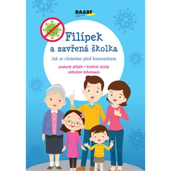 Předškolní výuka Filípek a zavřená školka - pracovní sešit. Jak se chráníme před koronavirem