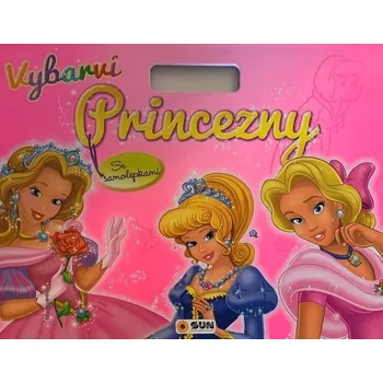 Vybarvi Princezny se samolepkami