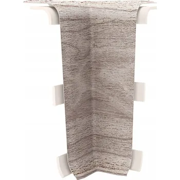 Vnitřní roh Vilo PVC 3,3 x 10, délka 6 cm, dub