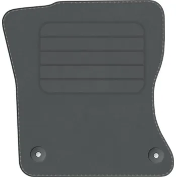 autokoberec Velurové autokoberce s upevněním v sadě Edecor