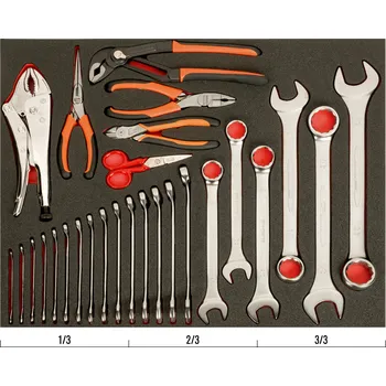 Dláto Bahco Pěnový modul s nářadím - 27ks