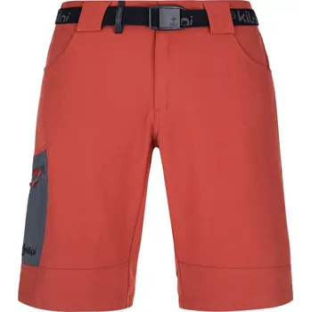 Pánské outdoorové kraťasy Kilpi JOSEPH-M tmavě červená S