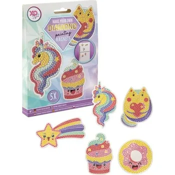 omalovánky Diamantový SET magnetky Jednorožec