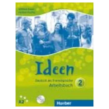 Německý jazyk Ideen 2: Arbeitsbuch mit 2 Audio-CDs zum Arbeitsbuch