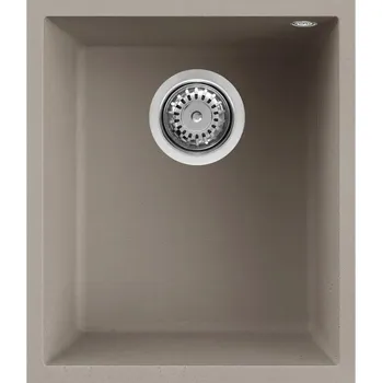 Granitový dřez Granitový dřez Elleci Quadra 100 G43 Spodní montáž