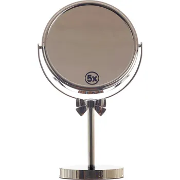 Kosmetické zrcátko Kosmetické zrcátko Danielle Beauty Chrome Bow Mirror 5X DC950BWCH šedá 09X