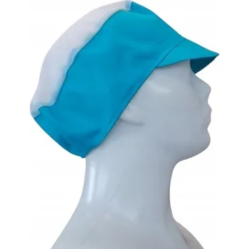 Čepice Čepice kuchařská cukrářská pekařská tyrkysová VÝROBEK POLSKÝ