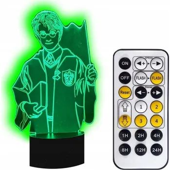 Lampička Noční lampa 3D vícebarevná