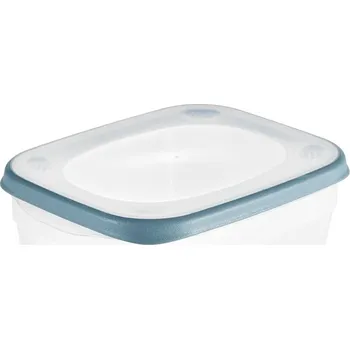 Dóza na potraviny Box 1,8 l FRANCO, sev.modrá, 20x15,5x 9,5cm, pruž.víko, plast