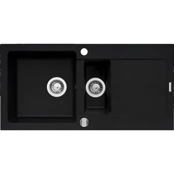 Granitový dřez Granitový dřez Pyramis Mido 100 x 50 1 1/2B 1D Carbon