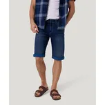 Pánské džínové kraťasy Pioneer Rouven 13741.6753 6814 Dark Blue Used Buffies Velikost: W46