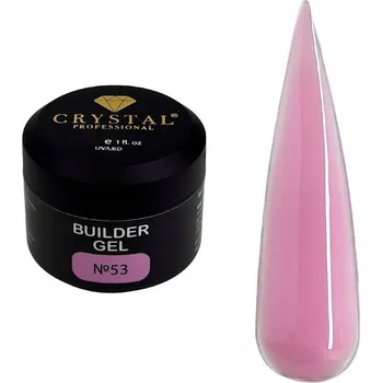 Lak na nehty Stavební gel #53 15ml CRYSTAL PROFESSIONAL stavební gel