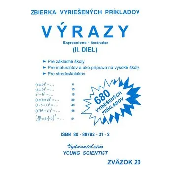 Přírodní věda Výrazy II. diel