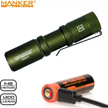 Manker E05 II army zelená