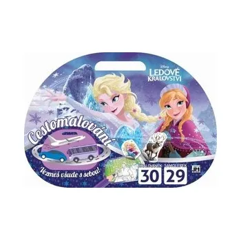 omalovánky Ledové království - Cestomalování