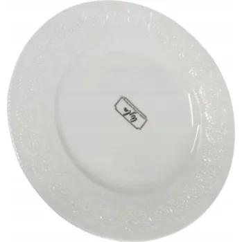 Talíř MALÝ DEZERTNÍ TALÍŘEK OZDOBNÝ 17 CM - D954