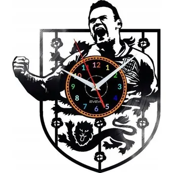Hodiny WAYNE ROONEY ANGLIE HODINY NÁSTĚNNÉ VINYLOVÁ DESKA DÁREK PAMÁTKA NAROZENINY