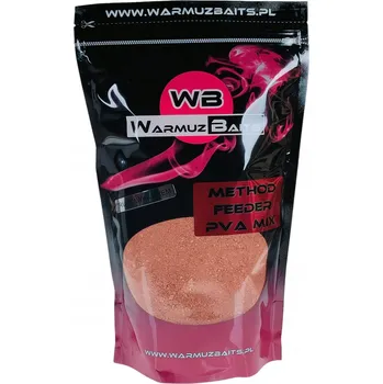 Návnadová surovina Návnada Warmuz Baits kaprová metoda 0,9 kg Method Feeder & PVA Mix