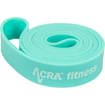 ACRA Posilovací fitness odporová guma 32mm mentolová | 246940