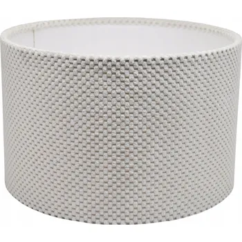 Stínidlo STÍNIDLO na lampu NAVÍJECÍ 25cm E27/E14 SVĚTLE ŠEDÉ SAVIO + redukce E14