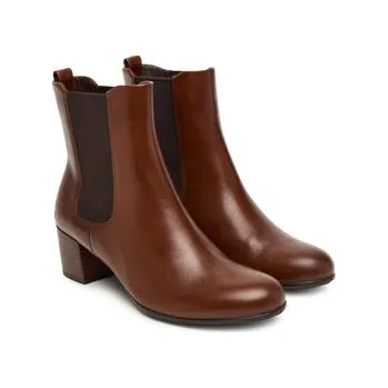 Dámské kozačky Polokozačky ECCO Dress Classic 20992301014 Hnědá 40