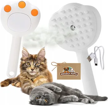 Kosmetika pro psa PARNÍ KARTÁČ PRO KOČKY A ZVÍŘATA ELEKTRICKÝ PRO PÉČI O SRST