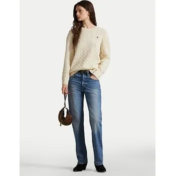 Pánský svetr Polo Ralph Lauren Svetr 211971865001 Bílá Slim Fit XXL