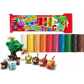 Modelovací hmota Plastelína Koh-I-Noor 10 ks