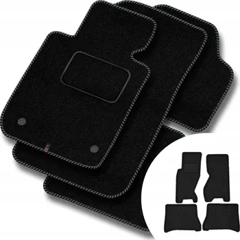 autokoberec Velurové autokoberce Motos 4 ks