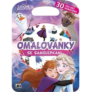 omalovánky Ledové království - Omalovánky se samolepkami, 1. vydání