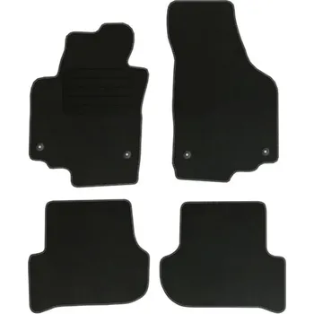 autokoberec Velurové autokoberce s upevněním v sadě Edecor