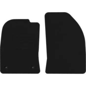 autokoberec Velurové autokoberce s upevněním v sadě Edecor