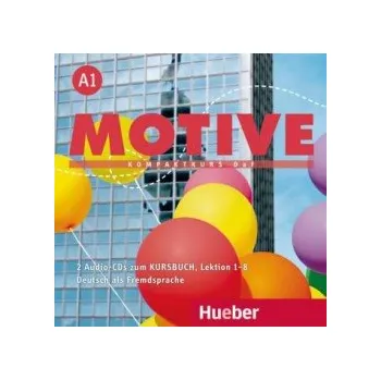 Německý jazyk Motive A1: Audio-CDs zum KB, L. 1-8