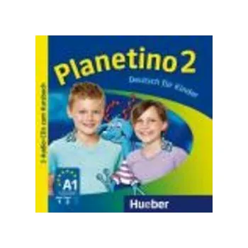 Německý jazyk Planetino 2: 3 Audio-CDs