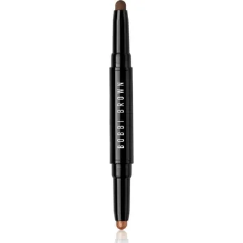 Oční stíny Bobbi Brown Long-Wear Cream Shadow Stick Duo Milk Chocolate / Midnight Brown 1.6 g