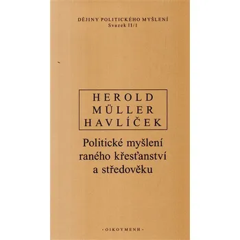Dějiny politického myšlení II/1