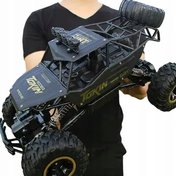 RC model auta AUTO NA DÁLKOVÉ OVLÁDÁNÍ MONSTER TRUCK 4x4 RC Auto + Akumulátor VELKÉ