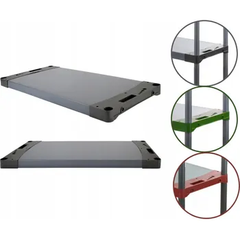 regál Plastový skladový regál 5 x 110 x 46 cm